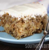EASY Hummingbird Sheet Cake | SouthernBite.com