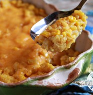 Cheesy Corn and Rice Casserole | SouthernBite.com