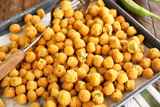 The Best Fried Okra (easy too) - Southern Bite