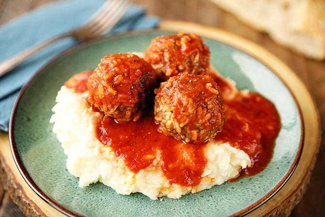 Pressure cooker porcupine discount meatballs