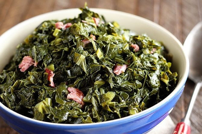 Homemade Perfectly Seasoned Collard Greens - Live Simply