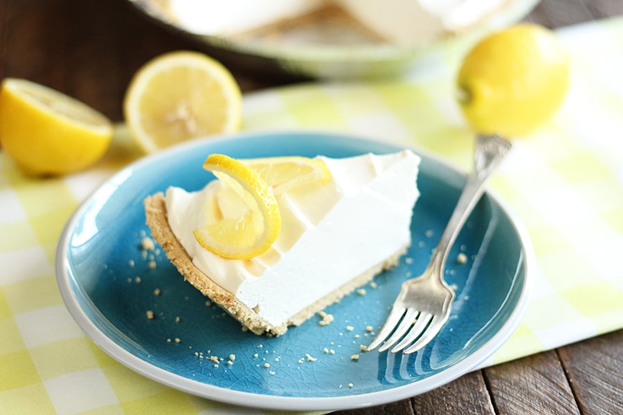NoBake Lemonade Pie Southern Bite