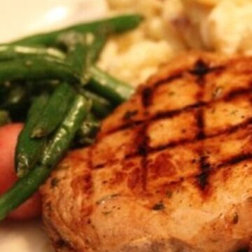 Tangy Grilled Pork Chops | SouthernBite.com