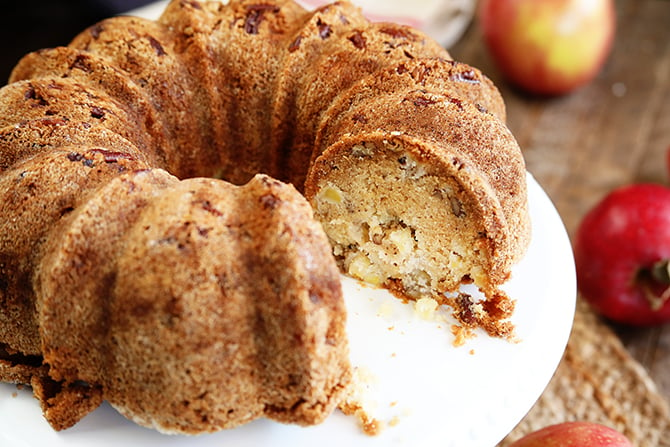 Apple Nut Cake Southern Bite