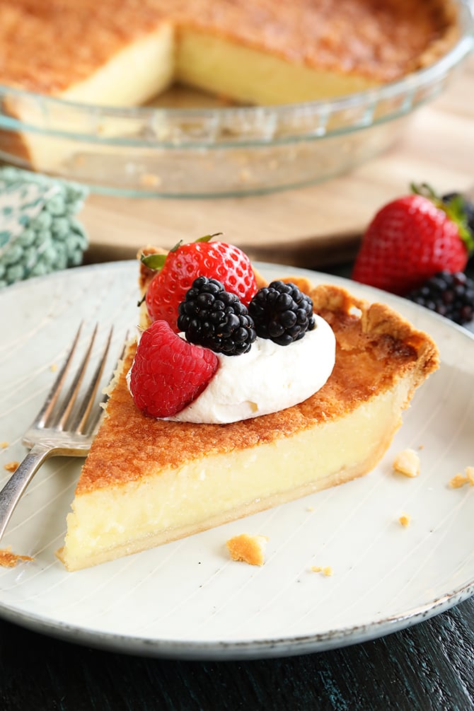 Southern Buttermilk Pie - Southern Bite