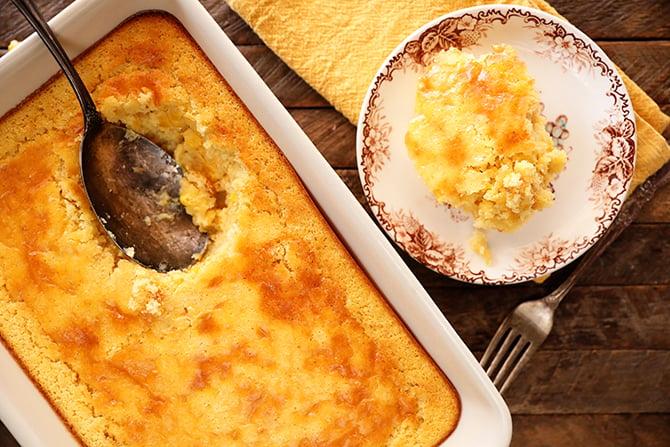 Kentucky Spoon Bread - Traditional Southern Recipe - Butter & Baggage