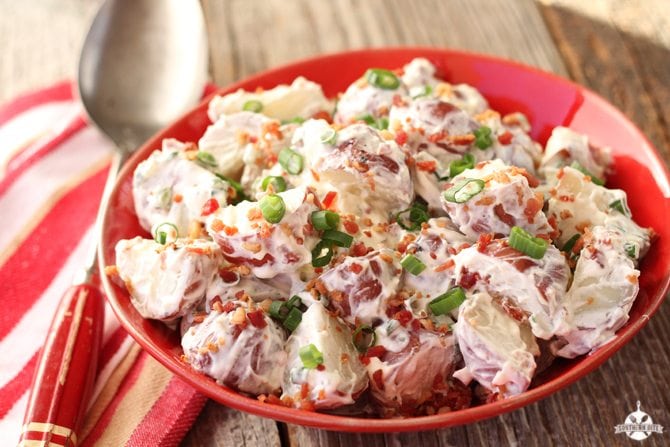 Bacon Ranch Potato Salad Southern Bite