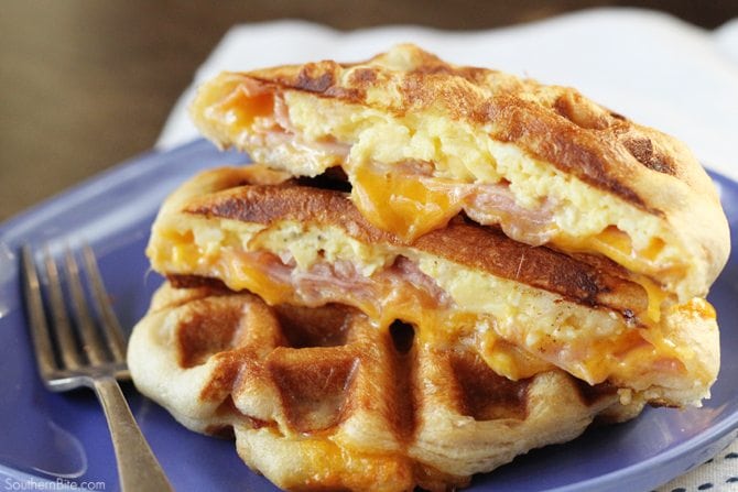 Waffle iron outlet sandwiches