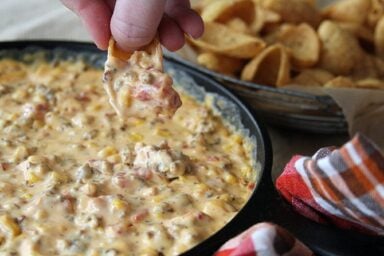 Cheesy Sausage Dip (Slow Cooker Option)
