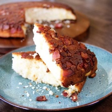 Flip your taditional recipe on its head and make this bacon flavored explosion called Bacon Upside-Down Cornbread!