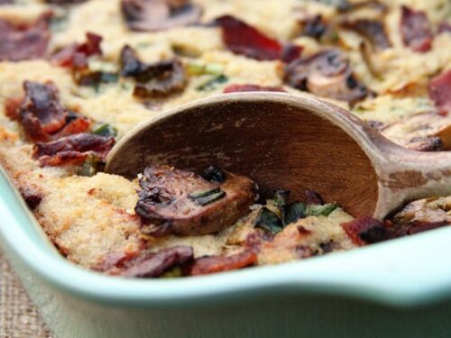 cream of mushroom cornbread dressing Best Cornbread Dressing Recipe with Creamy Chicken and Mushroom