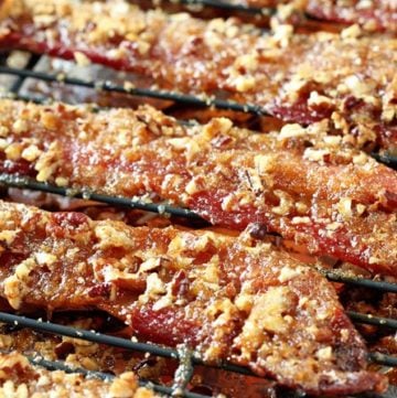 You're only 3 ingredients and about 30 minutes away from Praline Bacon deliciousness!