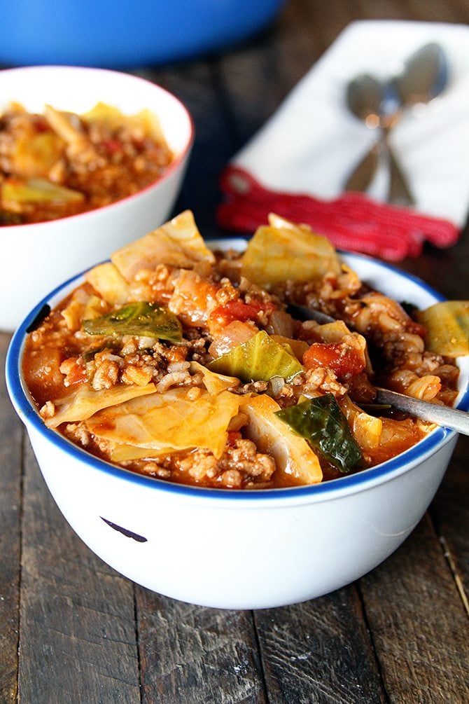 Stuffed Cabbage Soup - Southern Bite