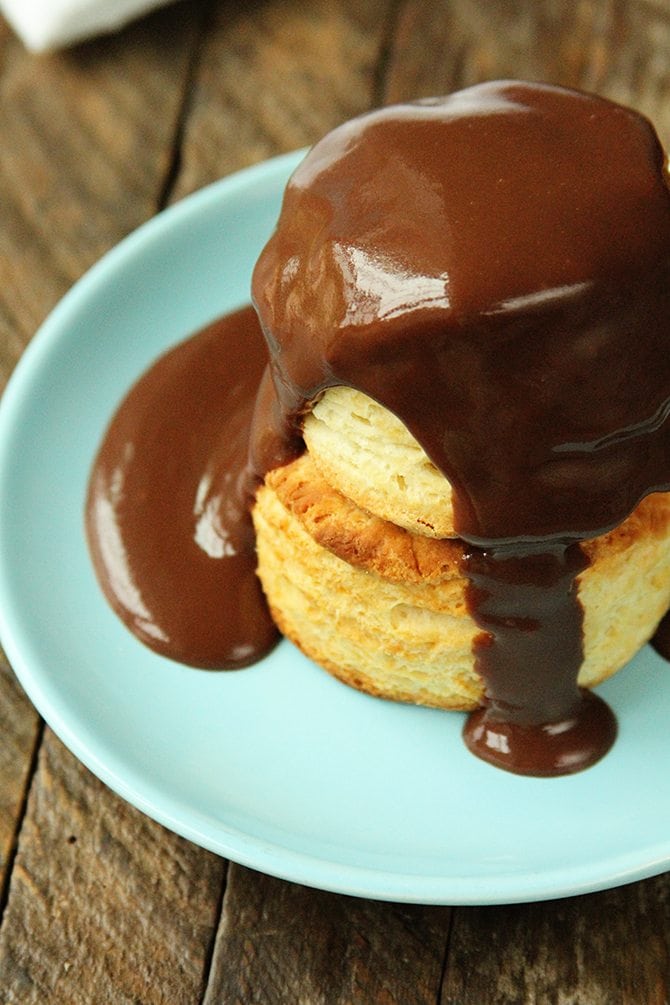 Chocolate Gravy Southern Bite