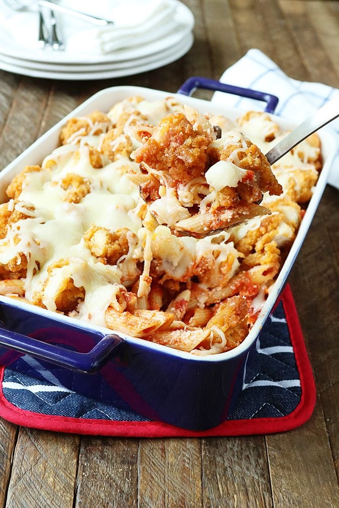 parmesan chicken bake