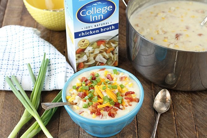 Easy Bacon Corn Chowder