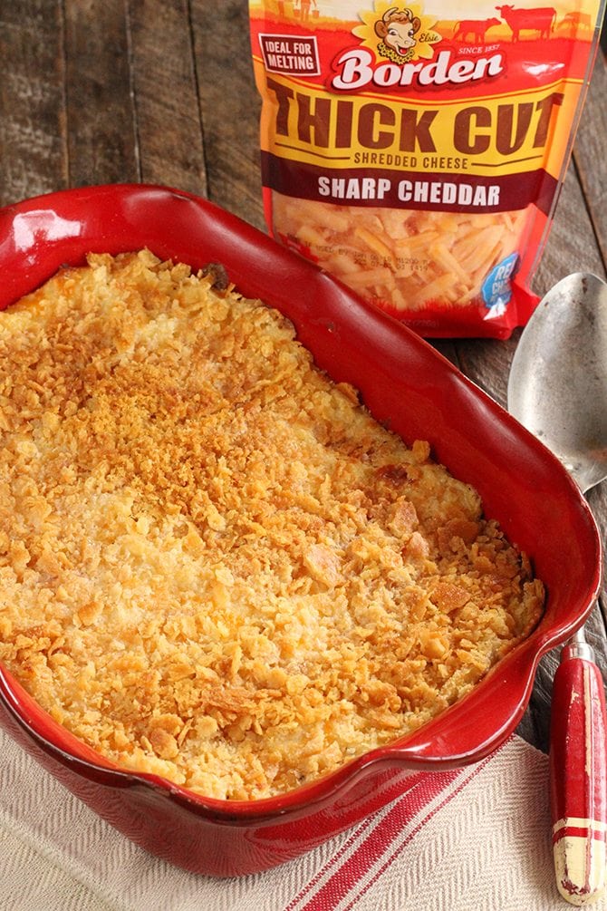 3-Cheese Cheesy Hashbrown Casserole – Unsophisticook