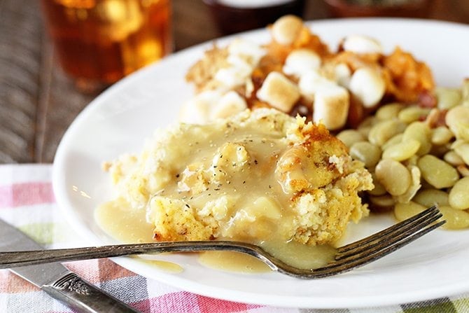 Easy Southern Cornbread Dressing - A Family Favorite! - Southern Bite