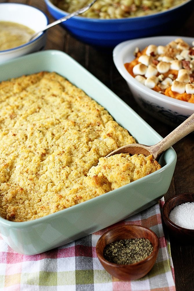 Southern Cornbread Dressing - A Family Favorite! - Southern Bite