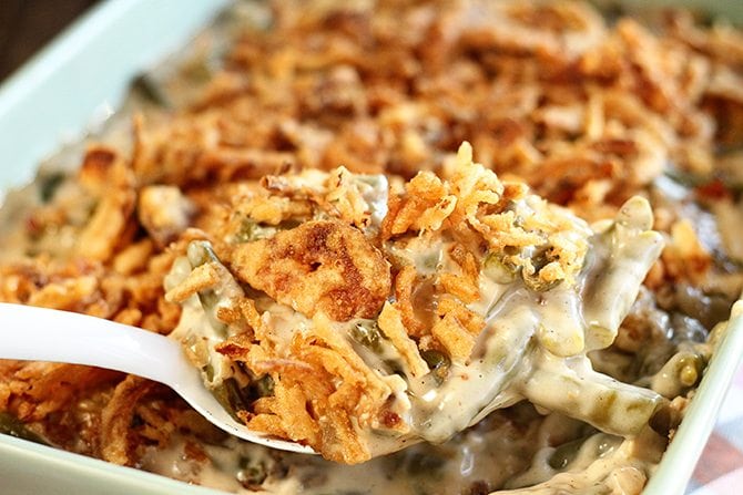 Slow Cooker Green Bean Casserole - Slow Cooker Gourmet