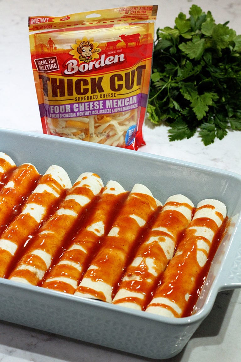 5 Ingredient Beef Enchiladas Southern Bite