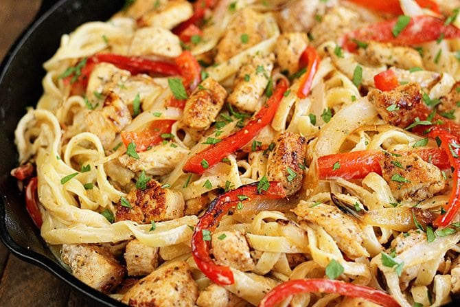 Shortcut Cajun Chicken Pasta - Southern Bite