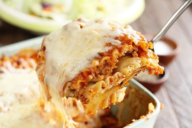 easy lasagna recipes