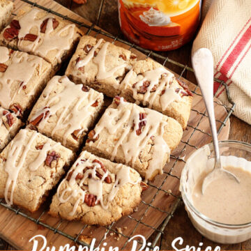 Pumpkin Pie Spice Pull Apart Biscuits for Pinterest