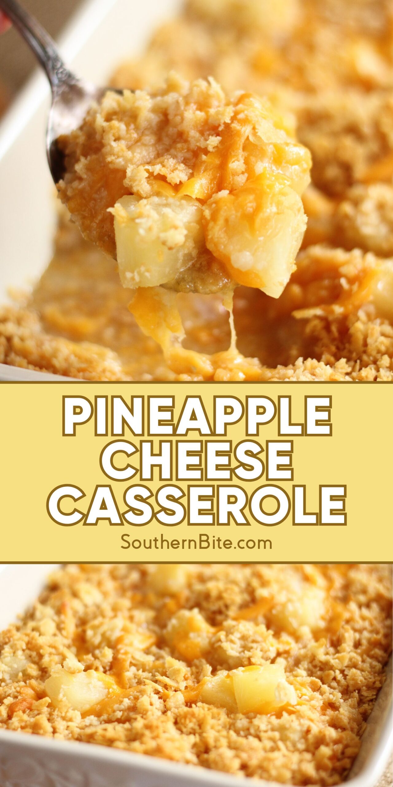 Pineapple Cheese Casserole - Southern Bite