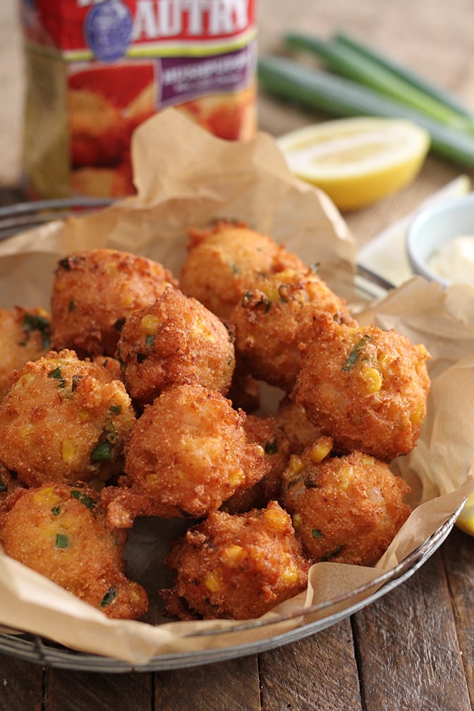 Easy Shrimp and Corn Fritters - Southern Bite