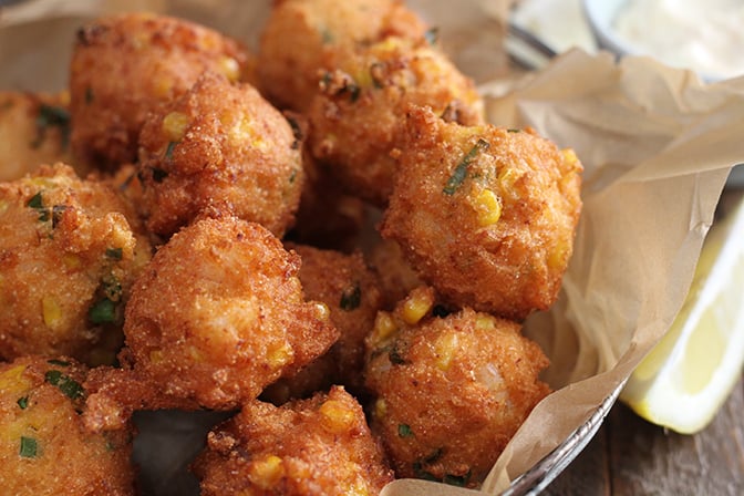 are corn fritters and hush puppies the same