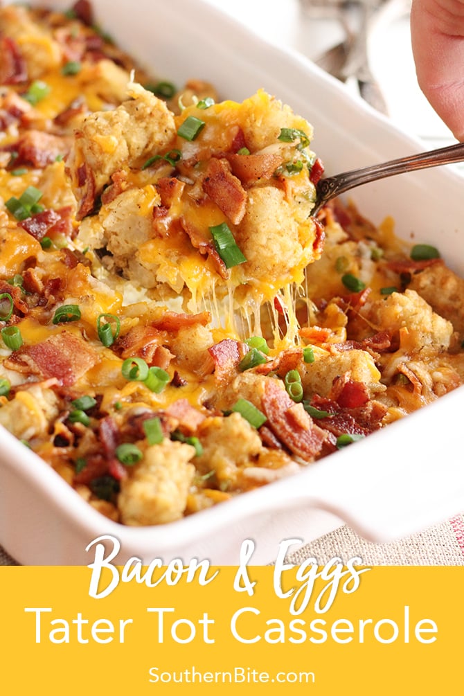 Tater Tots with Bacon {Baked Not Fried} –