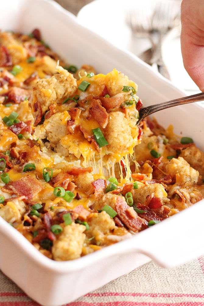 Bacon Eggs Tater Tot Casserole Southern Bite