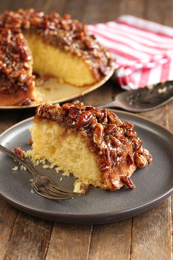 Apple Pecan Pound Cake - Barbara Bakes™