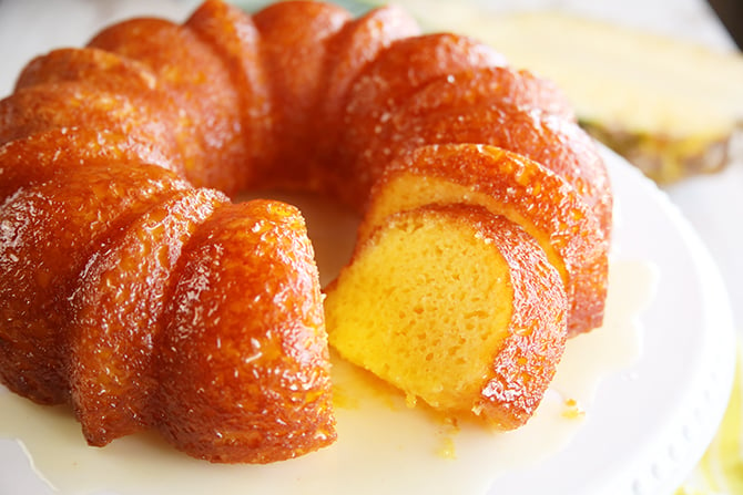 Pineapple Juice Cake