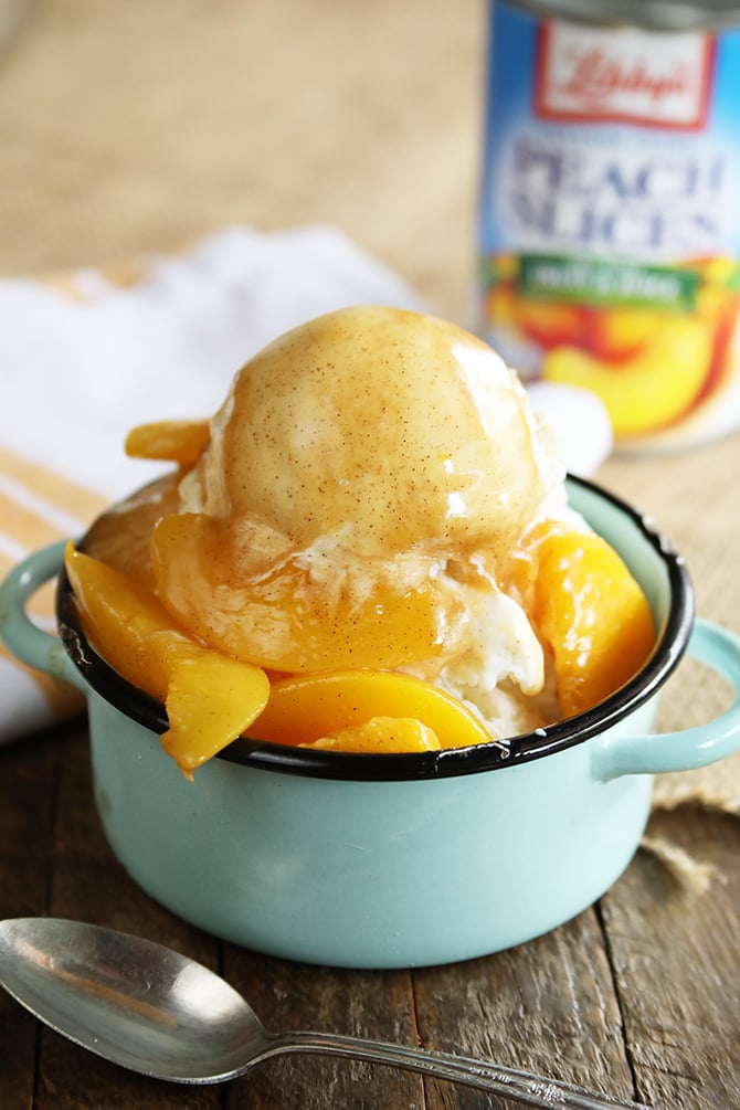 Peaches and Cream, Literally Recipe