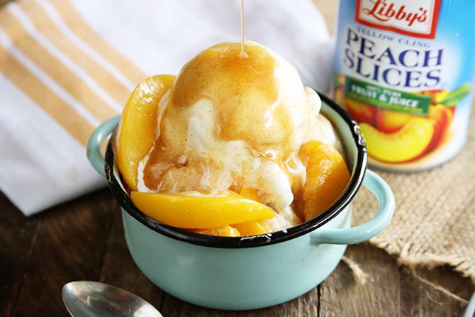 Brown Sugar Peach Sauce