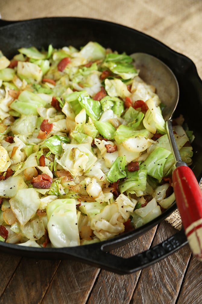 Country Fried Cabbage