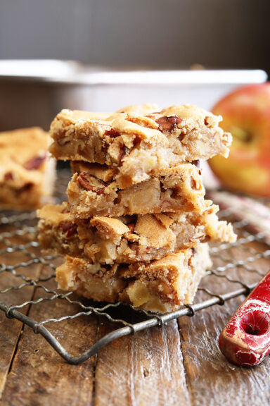 Apple Pecan Chewies stacked