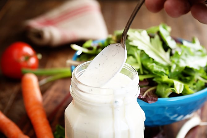 The Best Ranch Dressing - Southern Bite