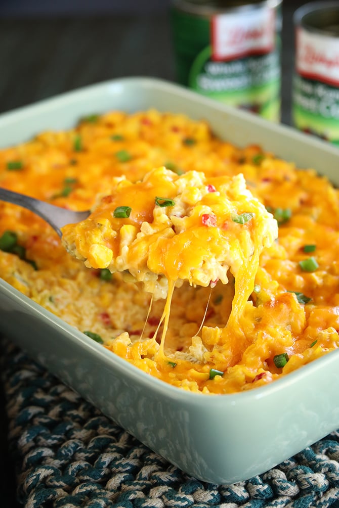 Ultimate Cheesy Corn and Rice Casserole - Southern Bite