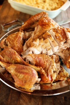 Juicy-Spatchcock Turkey sliced