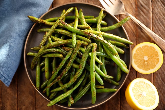 My Favorite Roasted Green Beans