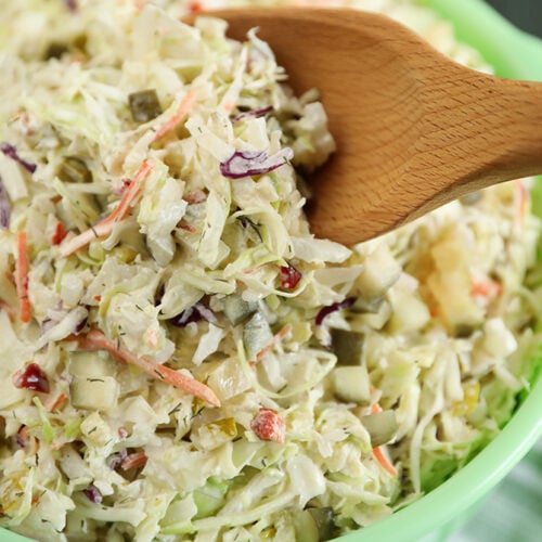 Dill Pickle Coleslaw Southern Bite