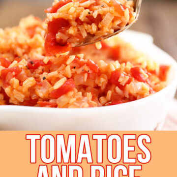 Tomatoes and Rice image for Pinterest