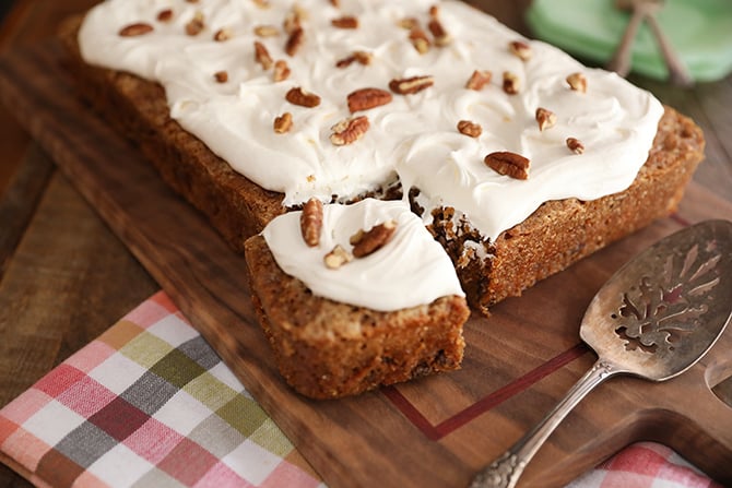 Sweet Potato Cake with Marshmallow Buttercream