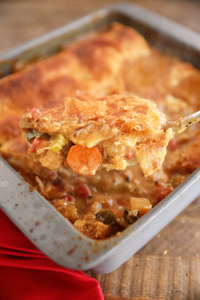 Easy Creole Turkey Pot Pie Southern Bite