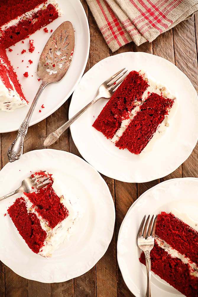 Mini Red Velvet Bundt Cakes with Cream Cheese Frosting - A Classic Twist