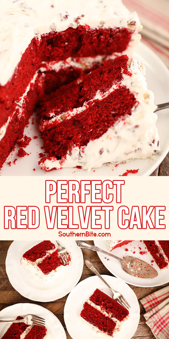 Perfect Red Velvet Cake - Southern Bite