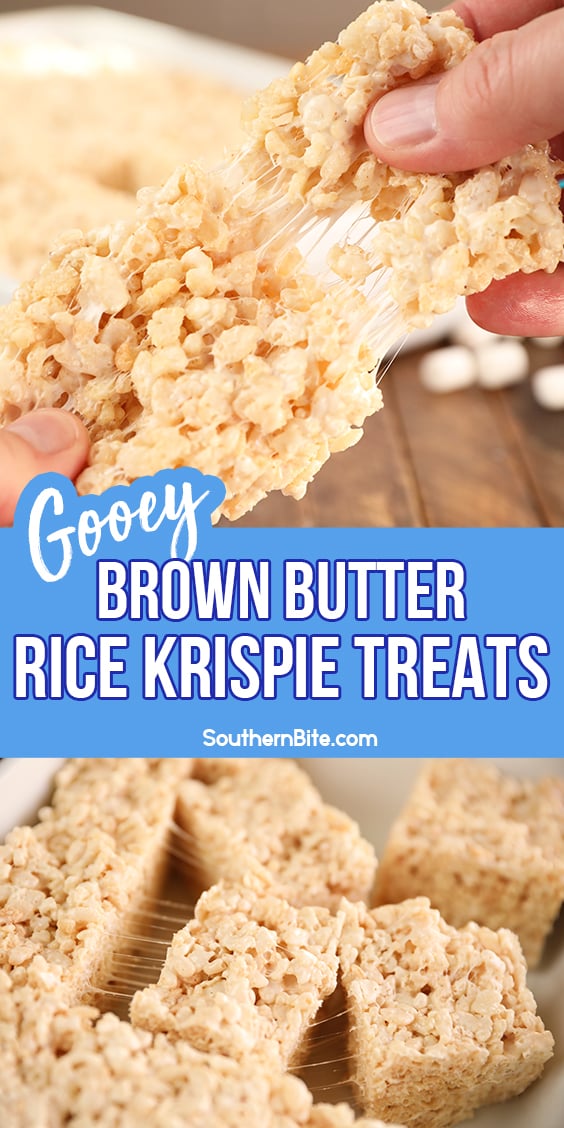 Brown Butter Rice Krispie Treats - Southern Bite